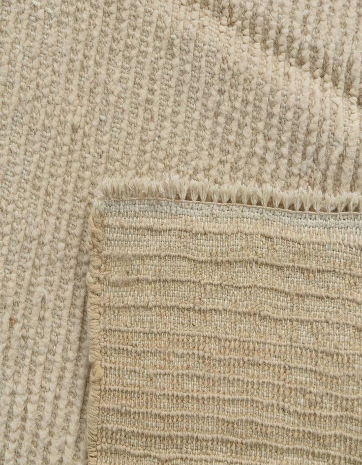 Detail image of  5' 1 x 8'  Hand Knotted Moroccan Wool Rug