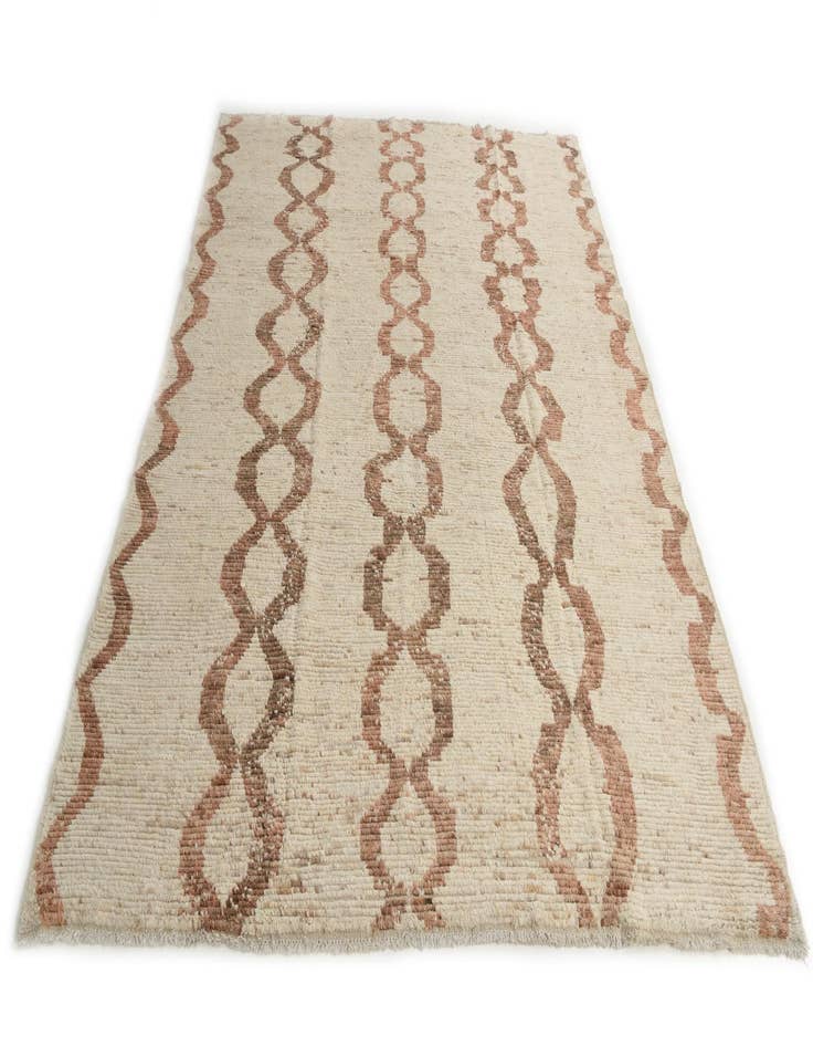 Detail image of  9' x 11' 5  Hand Knotted Moroccan Wool Rug