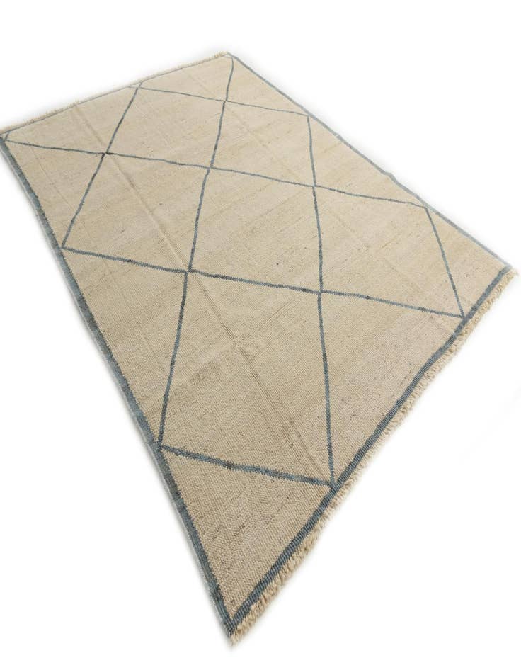 Detail image of  7' 10 x 10' 3  Hand Knotted Moroccan Wool Rug