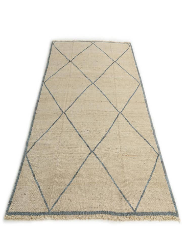 Detail image of  7' 10 x 10' 3  Hand Knotted Moroccan Wool Rug