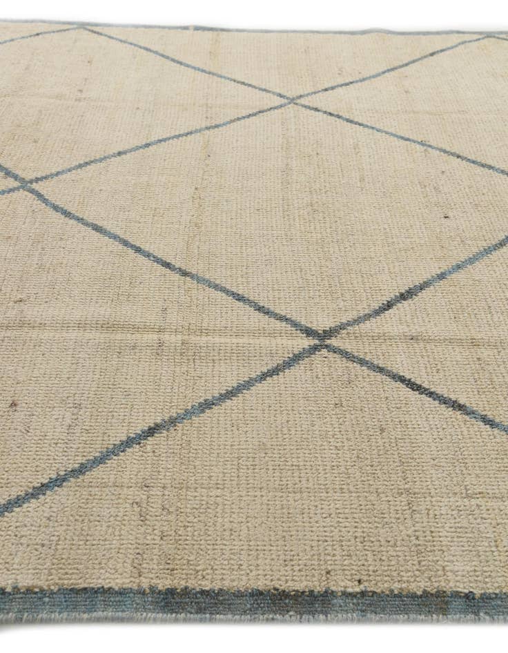 Detail image of  7' 10 x 10' 3  Hand Knotted Moroccan Wool Rug