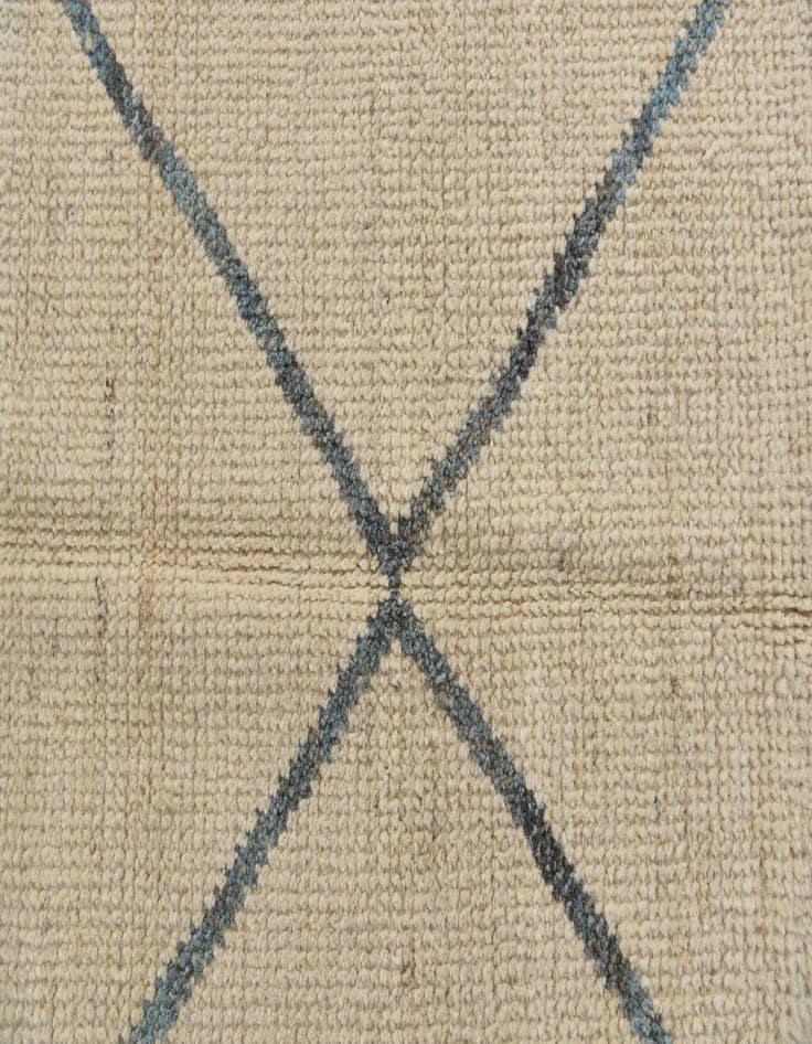 Detail image of  7' 10 x 10' 3  Hand Knotted Moroccan Wool Rug