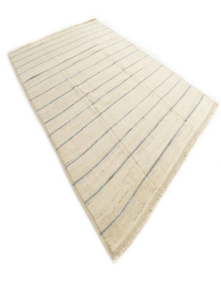 Detail image of  9' x 12' 6  Hand Knotted Moroccan Wool Rug