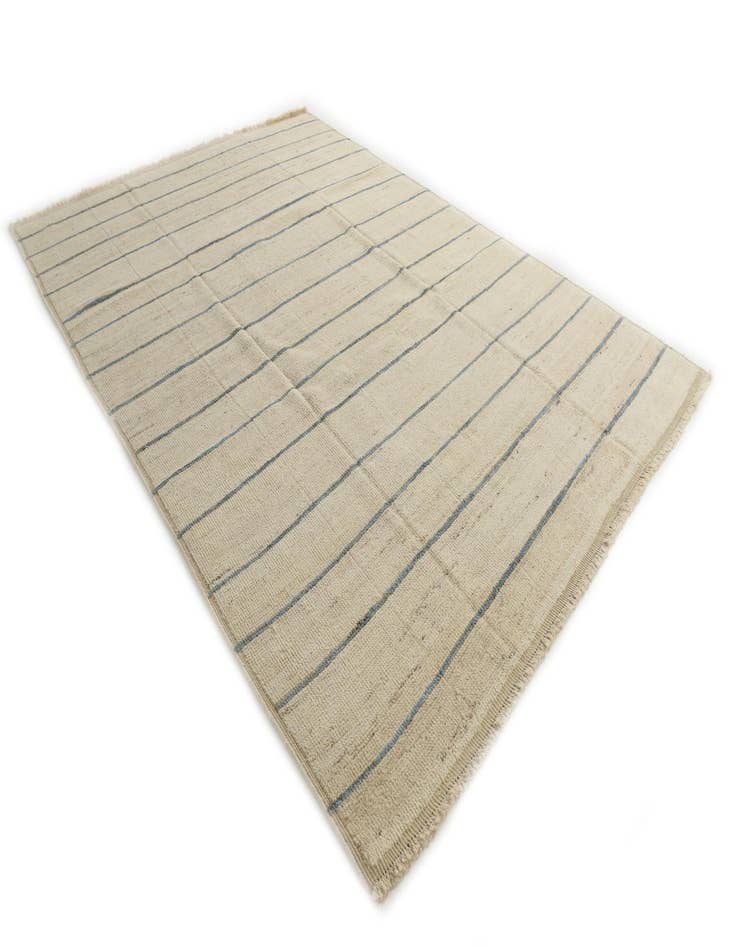 Detail image of  9' x 12' 6  Hand Knotted Moroccan Wool Rug