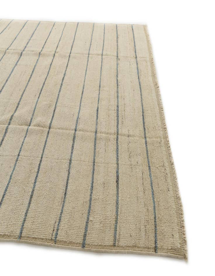 Detail image of  9' x 12' 6  Hand Knotted Moroccan Wool Rug