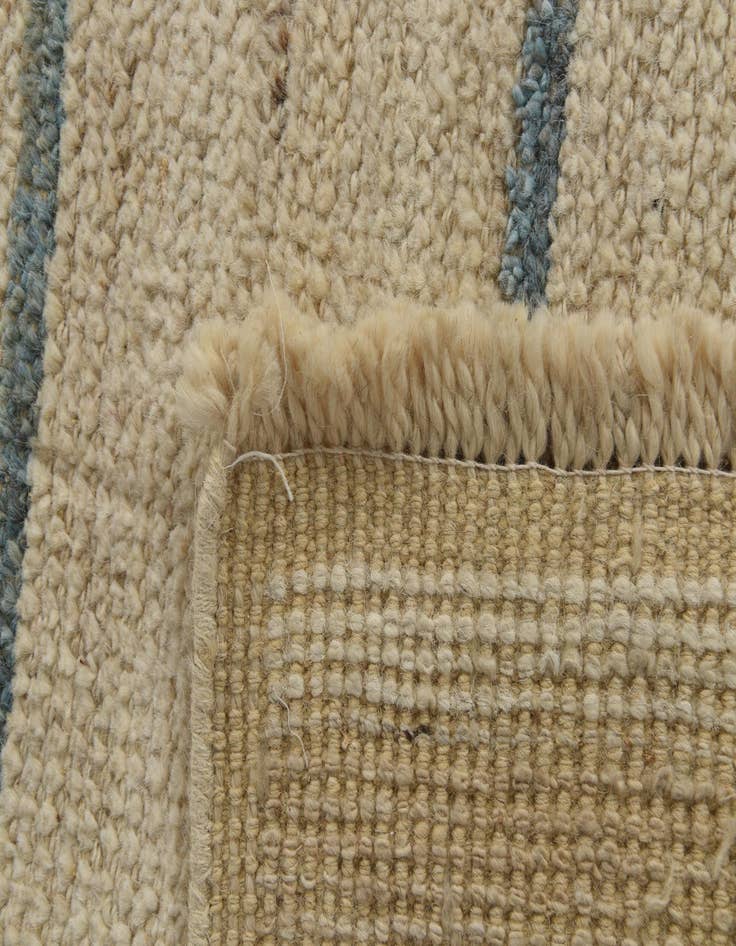 Detail image of  9' x 12' 6  Hand Knotted Moroccan Wool Rug