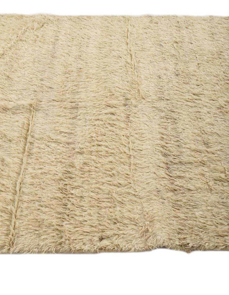 Detail image of  5' 3 x 8'  Hand Knotted Moroccan Wool Rug