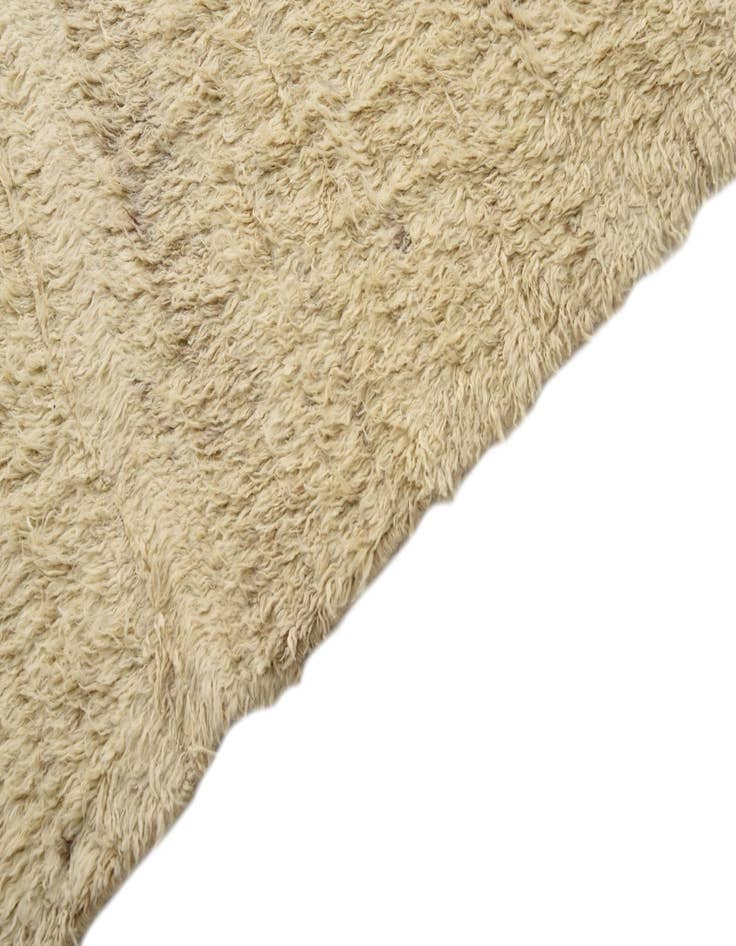 Detail image of  5' 3 x 8'  Hand Knotted Moroccan Wool Rug