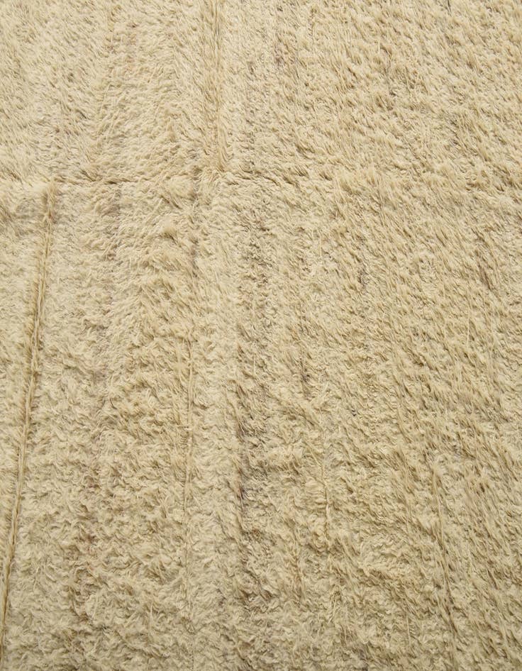 Detail image of  5' 3 x 8'  Hand Knotted Moroccan Wool Rug