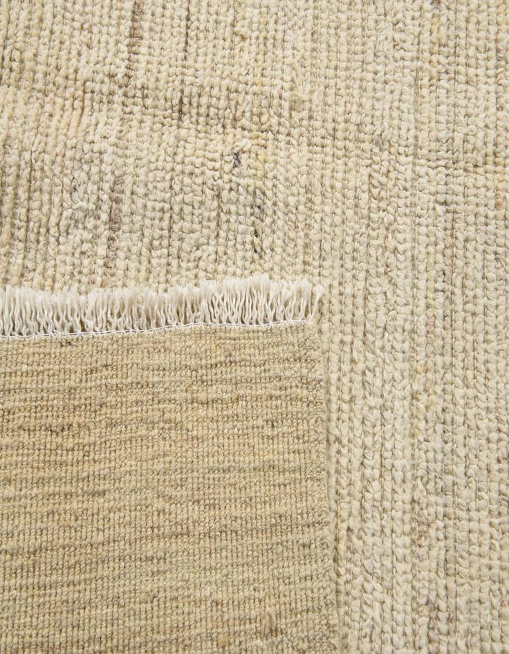 Detail image of  5' 8 x 6' 7  Hand Knotted Moroccan Wool Rug