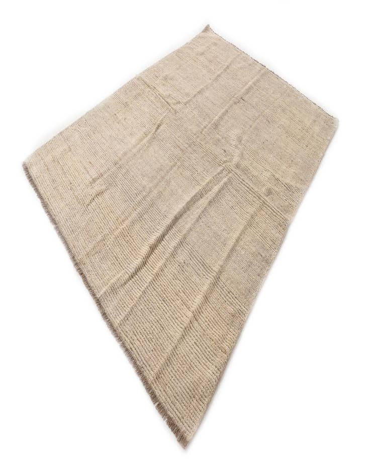 Detail image of  5' 9 x 8'  Hand Knotted Moroccan Wool Rug