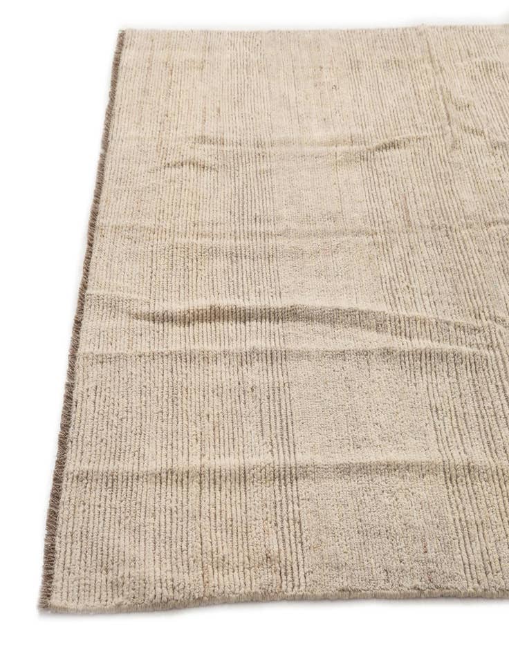 Detail image of  5' 9 x 8'  Hand Knotted Moroccan Wool Rug