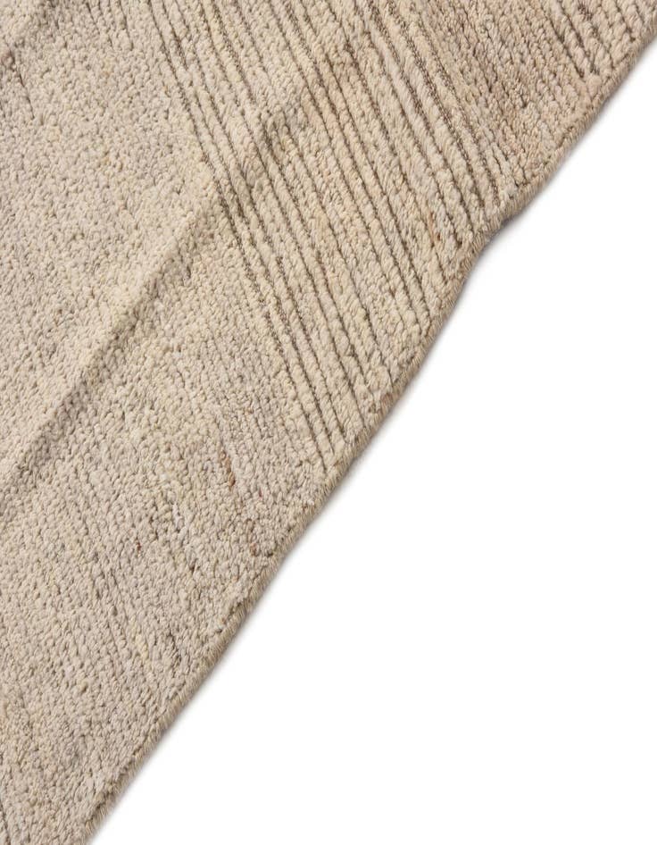 Detail image of  5' 9 x 8'  Hand Knotted Moroccan Wool Rug