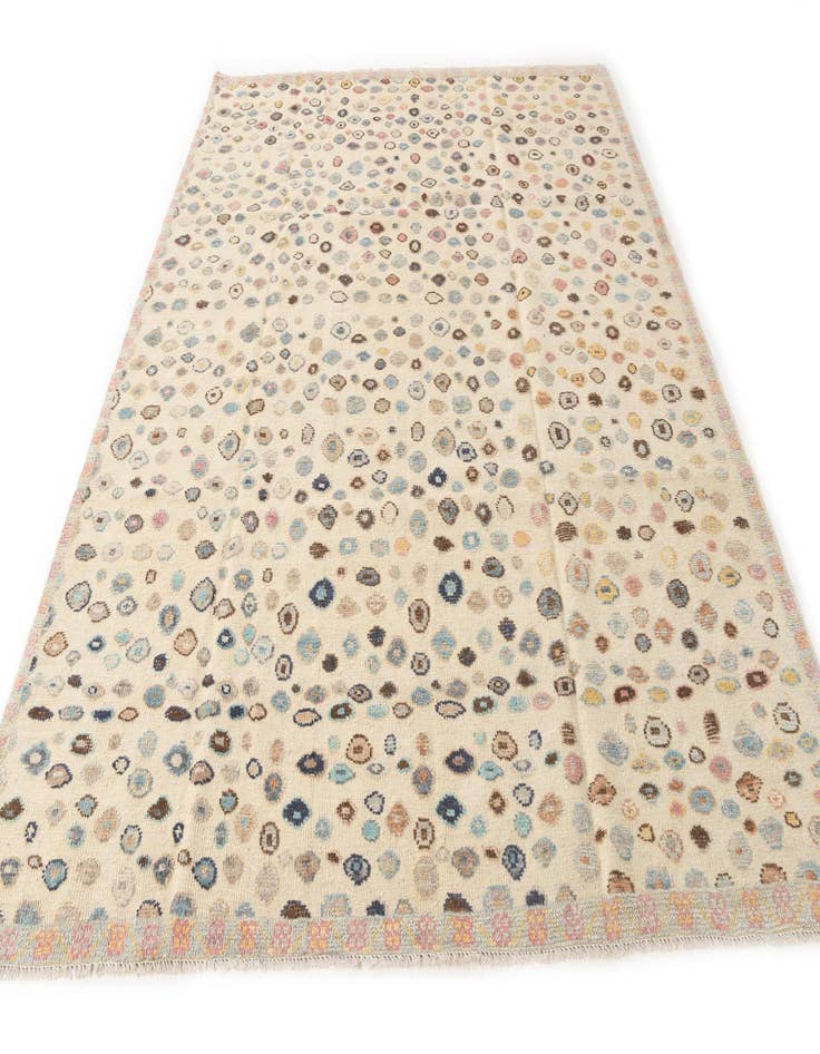 Detail image of  8' 5 x 10' 4  Hand Knotted Moroccan Wool Rug