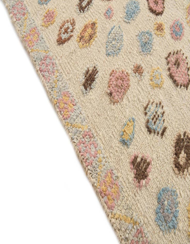 Detail image of  8' 5 x 10' 4  Hand Knotted Moroccan Wool Rug