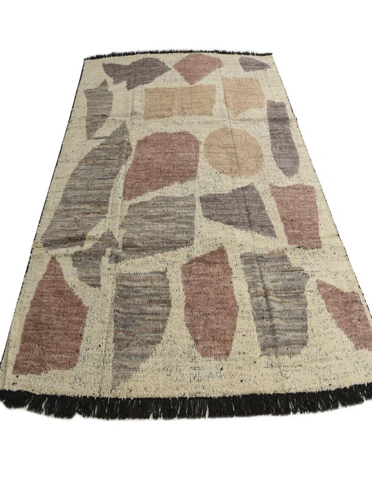 Detail image of  8' 5 x 9' 4  Hand Knotted Moroccan Wool Rug