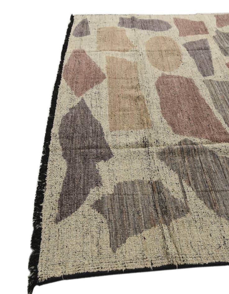 Detail image of  8' 5 x 9' 4  Hand Knotted Moroccan Wool Rug