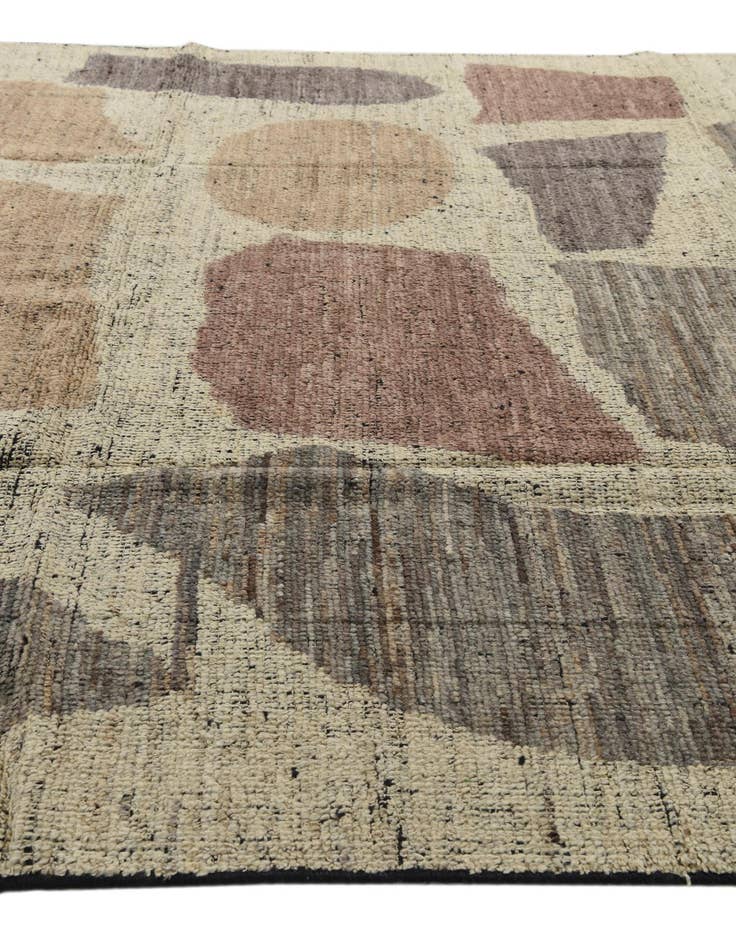 Detail image of  8' 5 x 9' 4  Hand Knotted Moroccan Wool Rug