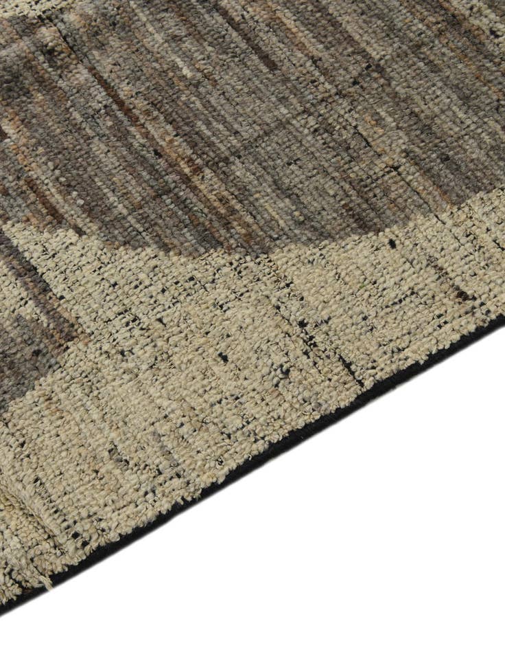 Detail image of  8' 5 x 9' 4  Hand Knotted Moroccan Wool Rug