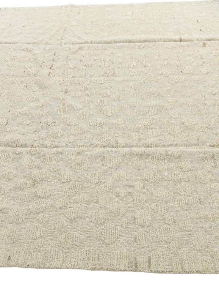 Detail image of  8' 1 x 10' 3  Hand Knotted Moroccan Wool Rug