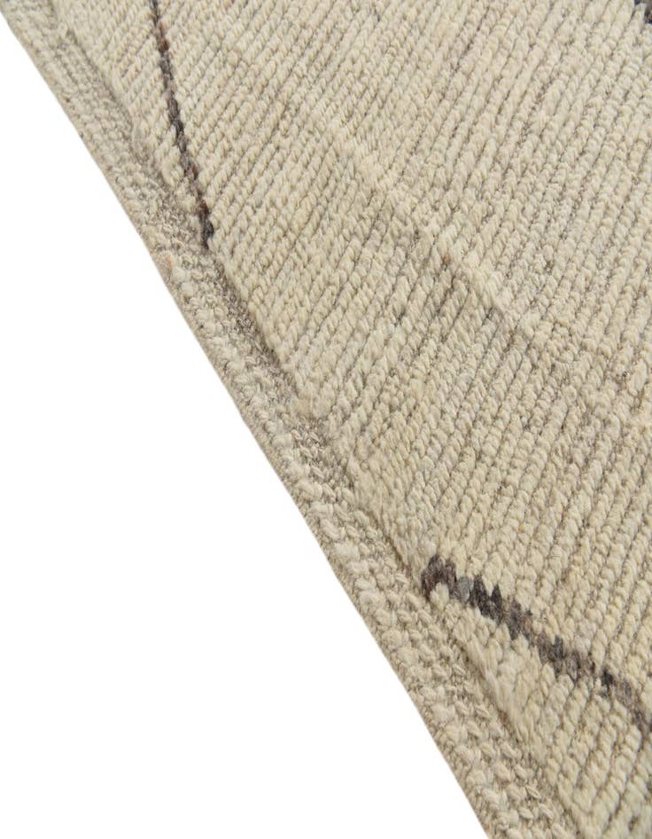 Detail image of  8' 1 x 10' 1  Hand Knotted Moroccan Wool Rug