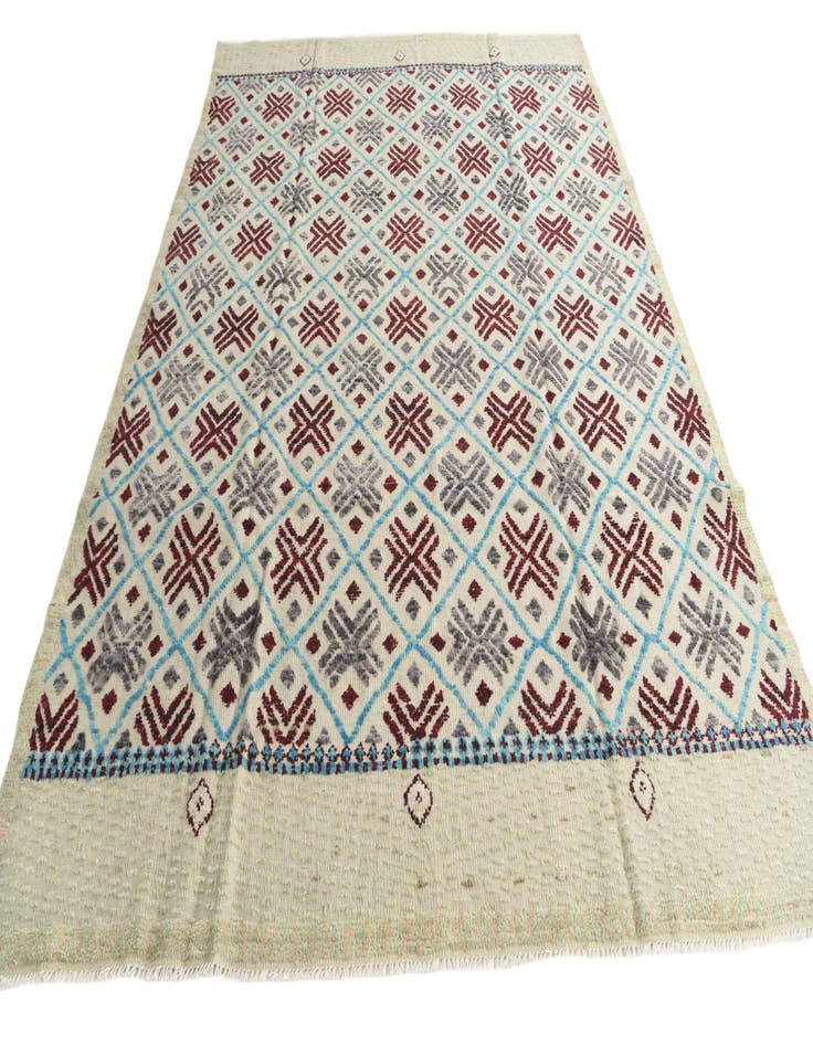 Detail image of  7' 9 x 10' 6  Hand Knotted Moroccan Wool Rug