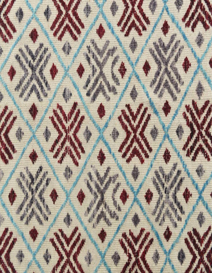 Detail image of  7' 9 x 10' 6  Hand Knotted Moroccan Wool Rug