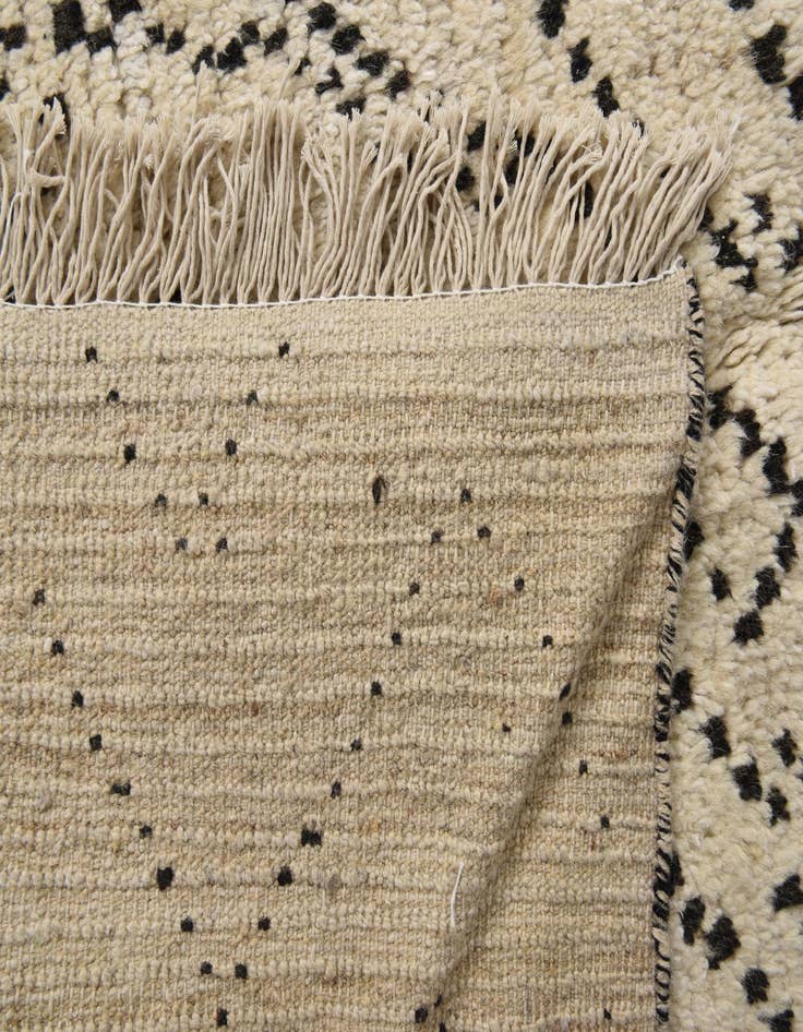 Detail image of  8' x 11' 2  Hand Knotted Moroccan Wool Rug