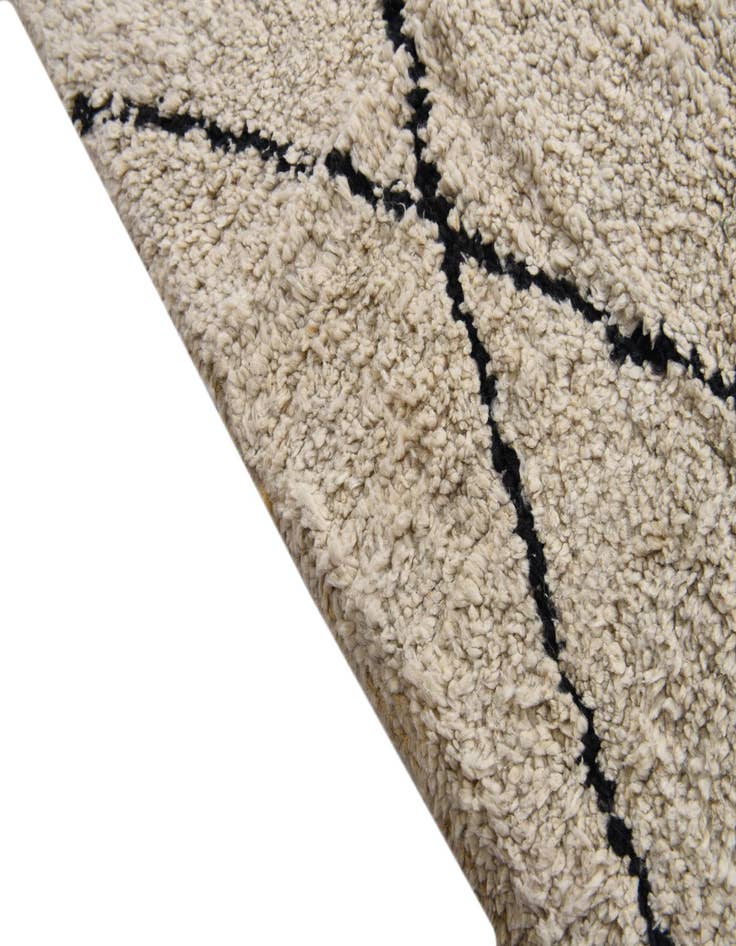 Detail image of  8' x 10' 5  Hand Knotted Moroccan Wool Rug