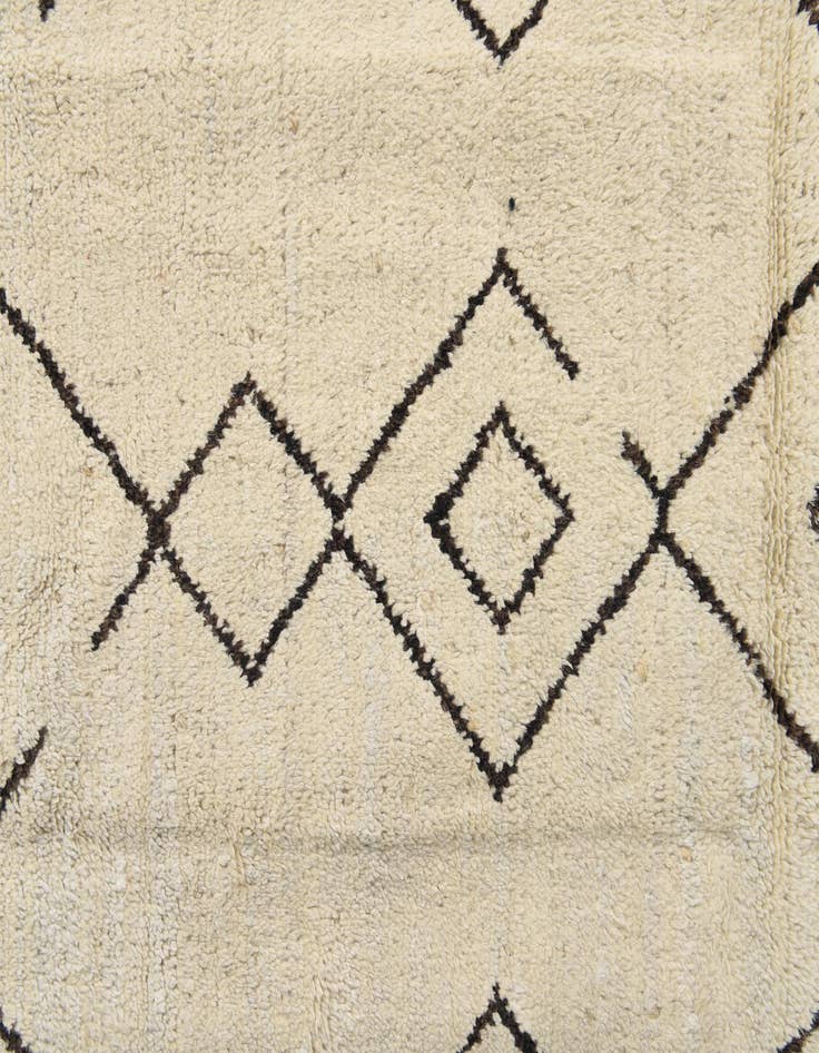 Detail image of  8' 3 x 9' 7  Hand Knotted Moroccan Wool Rug