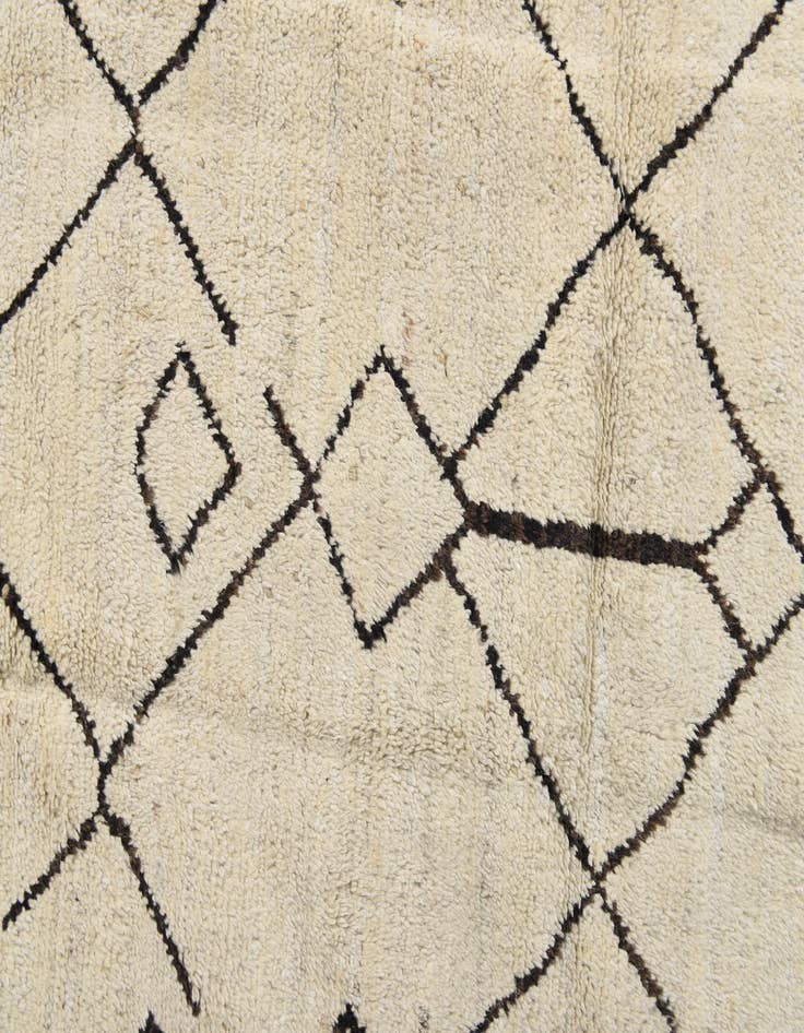 Detail image of  8' 3 x 9' 7  Hand Knotted Moroccan Wool Rug