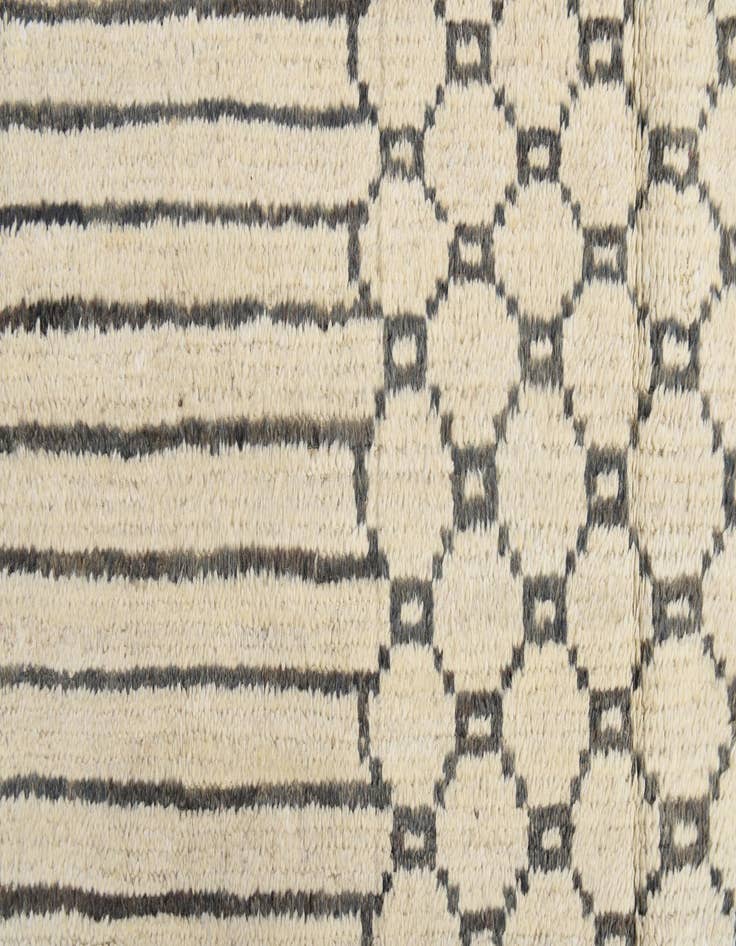 Detail image of 8' 9 x 12' 3 Hand Knotted Moroccan Wool Rug