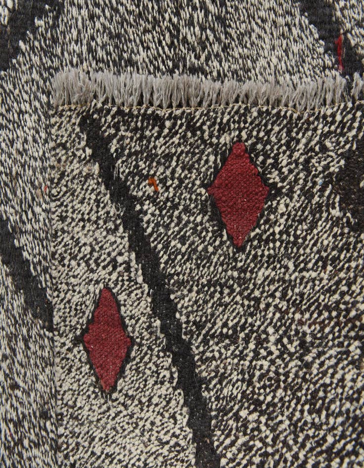 Detail image of  6' 7 x 9' 7  Hand Woven Moroccan Wool Rug