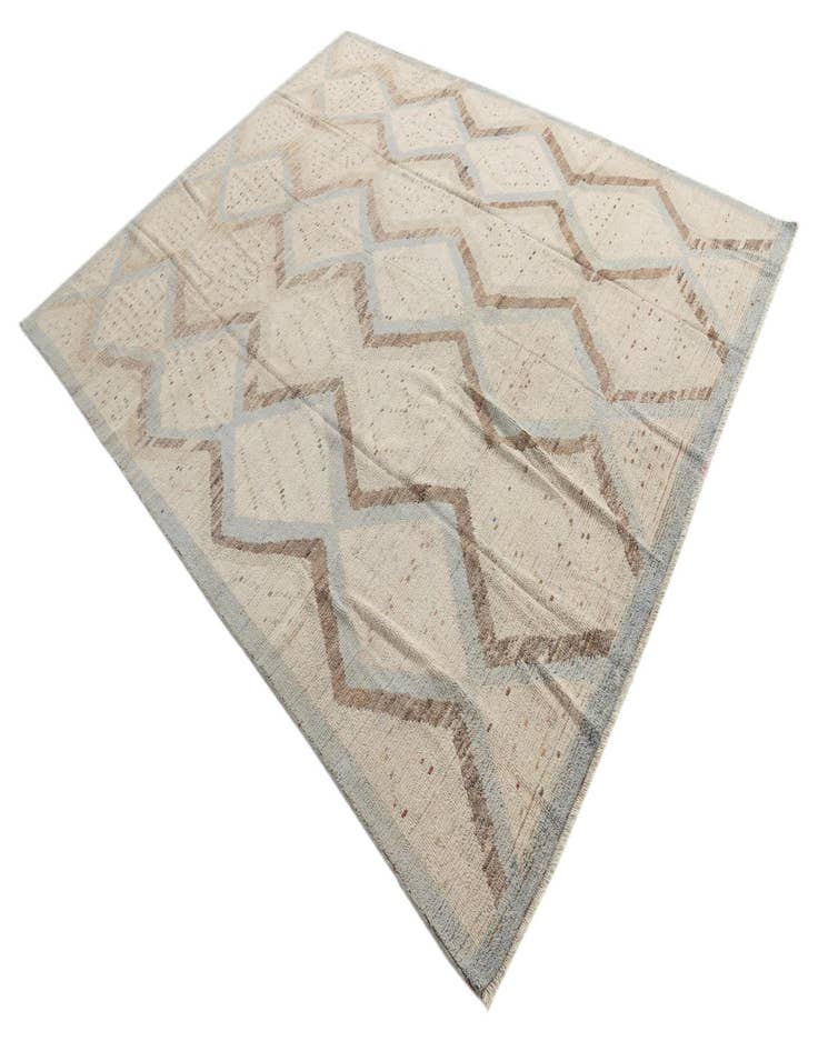 Detail image of  8' x 10' 1  Hand Knotted Moroccan Wool Rug