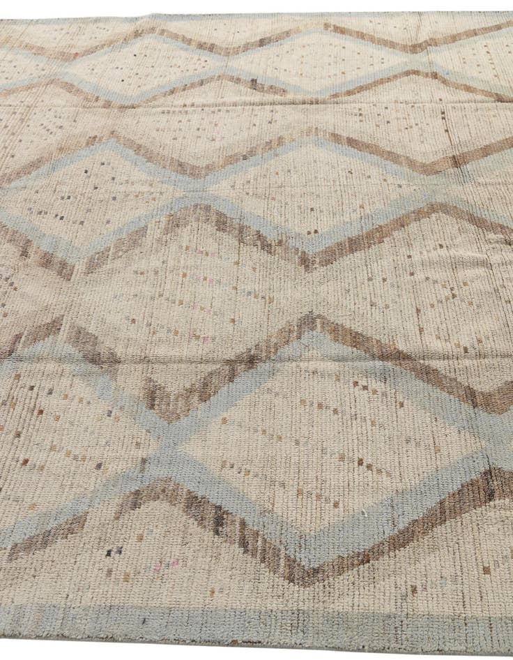 Detail image of  8' x 10' 1  Hand Knotted Moroccan Wool Rug