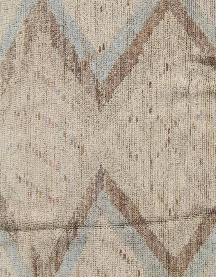 Detail image of  8' x 10' 1  Hand Knotted Moroccan Wool Rug