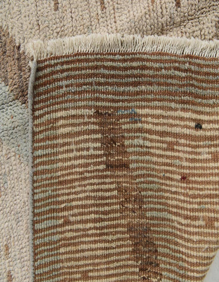 Detail image of  8' x 10' 1  Hand Knotted Moroccan Wool Rug