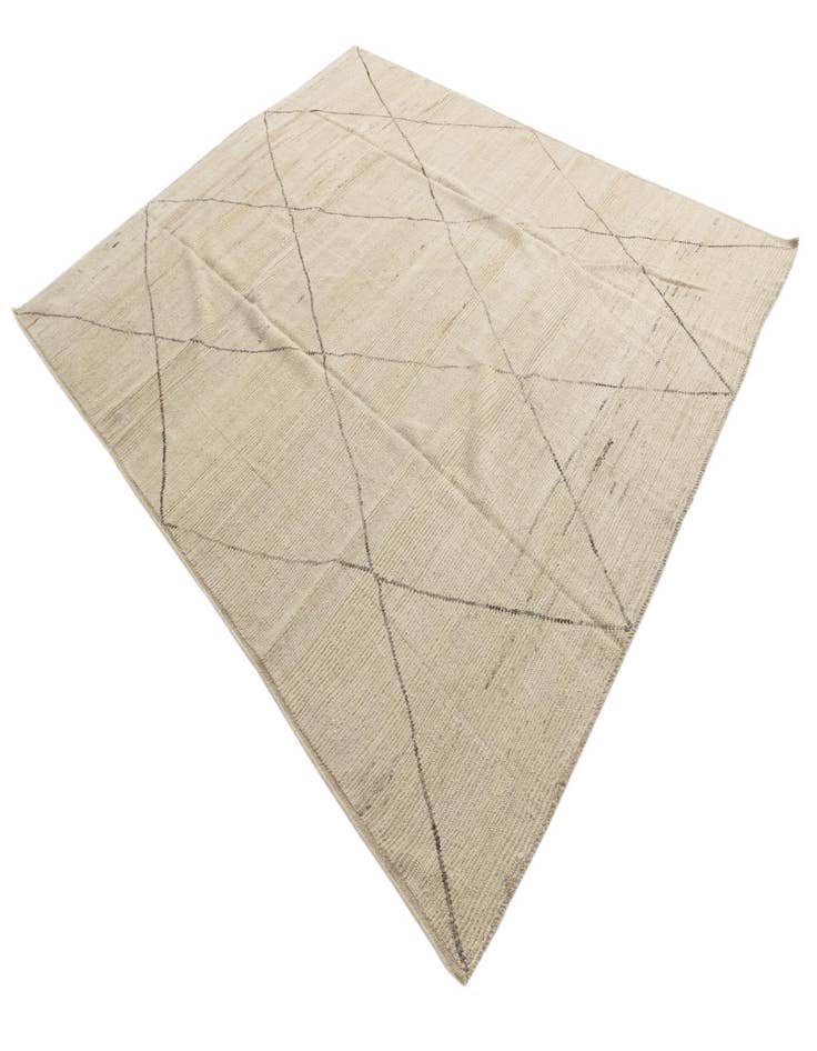 Detail image of  8' 5 x 10' 3  Hand Knotted Moroccan Wool Rug