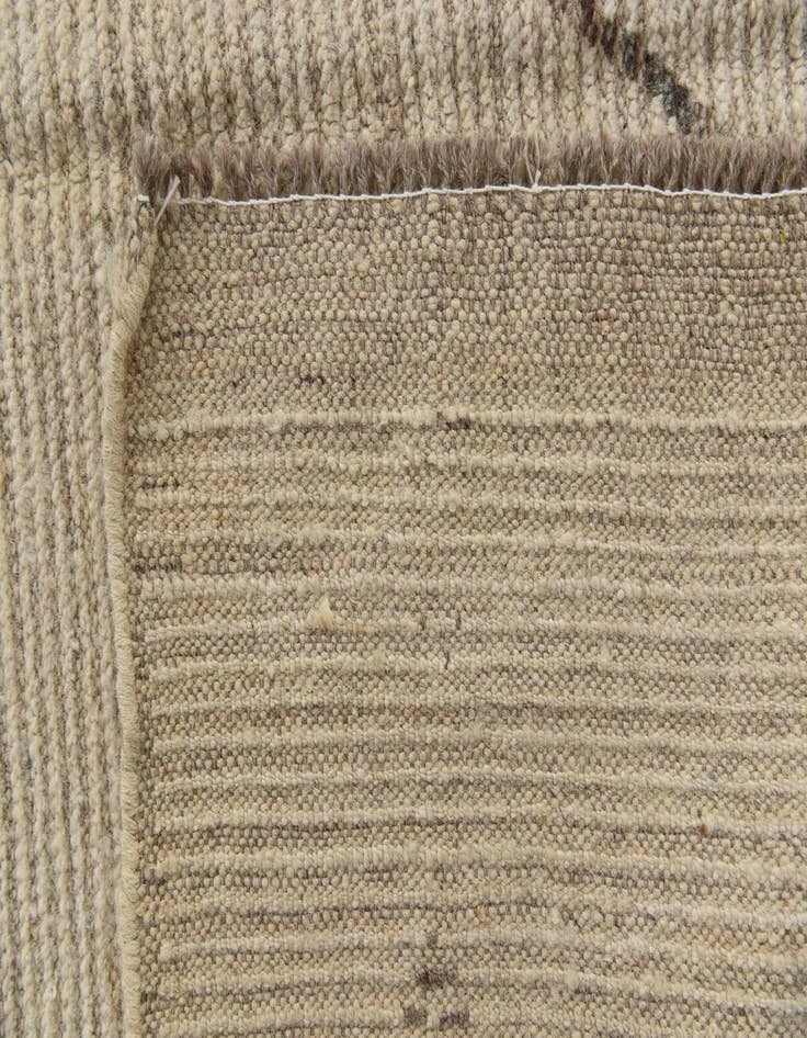 Detail image of  7' 9 x 10' 7  Hand Knotted Moroccan Wool Rug