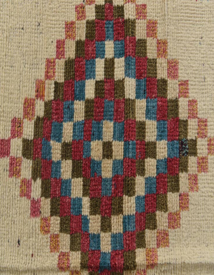 Detail image of  11' 10 x 15' 5  Hand Knotted Moroccan Wool Rug