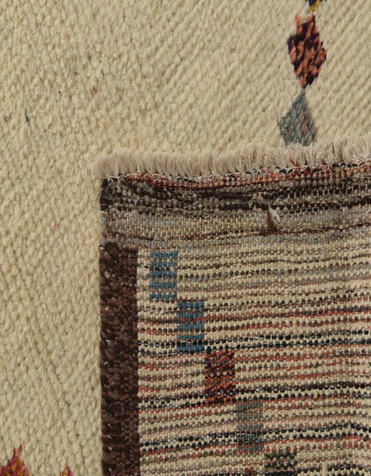 Detail image of  11' 10 x 15' 5  Hand Knotted Moroccan Wool Rug