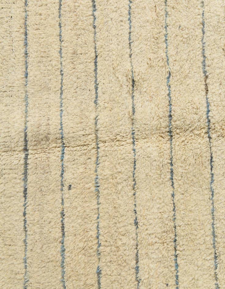 Detail image of  5' 1 x 7' 5  Hand Knotted Moroccan Wool Rug