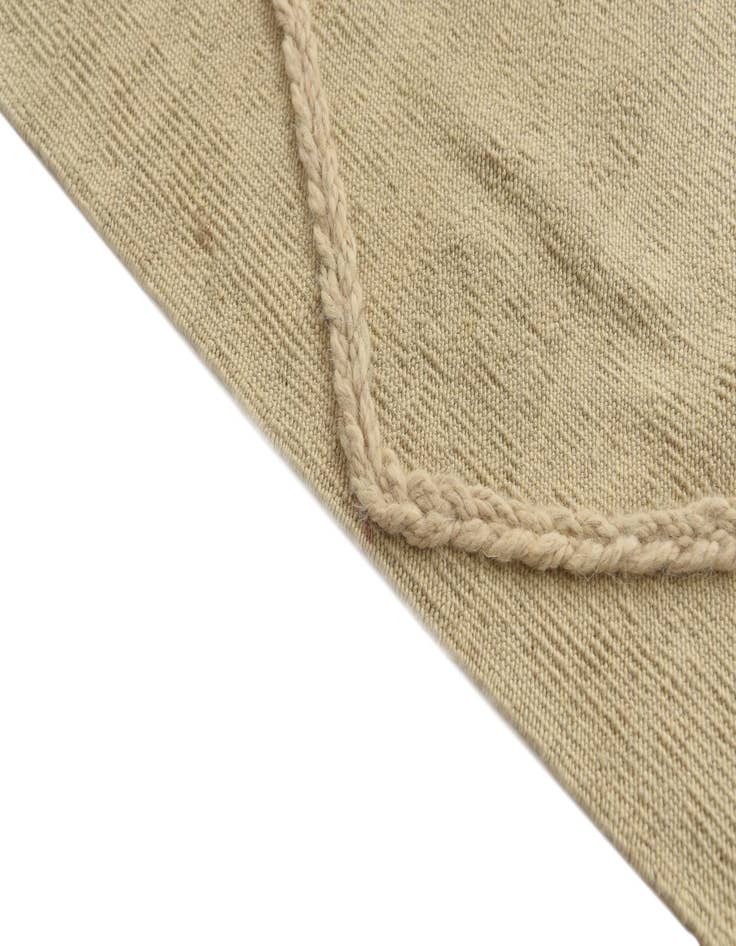 Detail image of  3' 5 x 4' 10  Hand Woven Moroccan Wool Rug