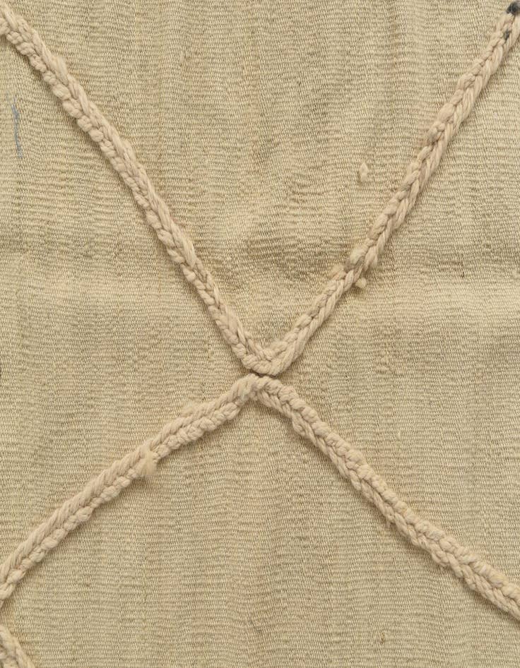 Detail image of  3' 5 x 4' 10  Hand Woven Moroccan Wool Rug