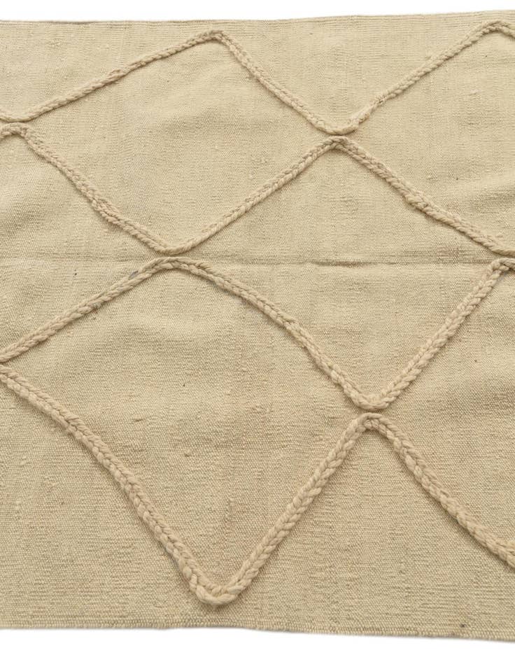 Detail image of  3' 6 x 5'  Hand Woven Moroccan Wool Rug