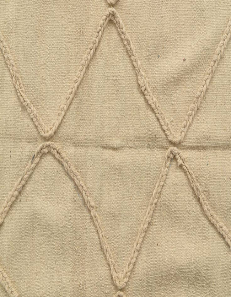 Detail image of  3' 6 x 5'  Hand Woven Moroccan Wool Rug