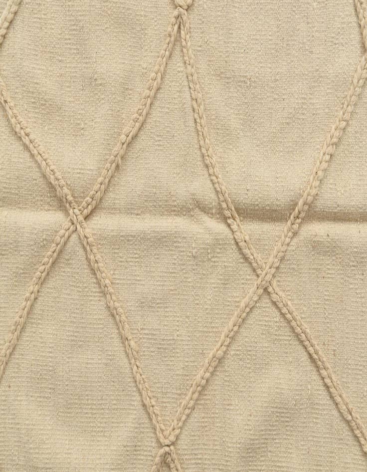 Detail image of  3' 7 x 5'  Hand Woven Moroccan Wool Rug