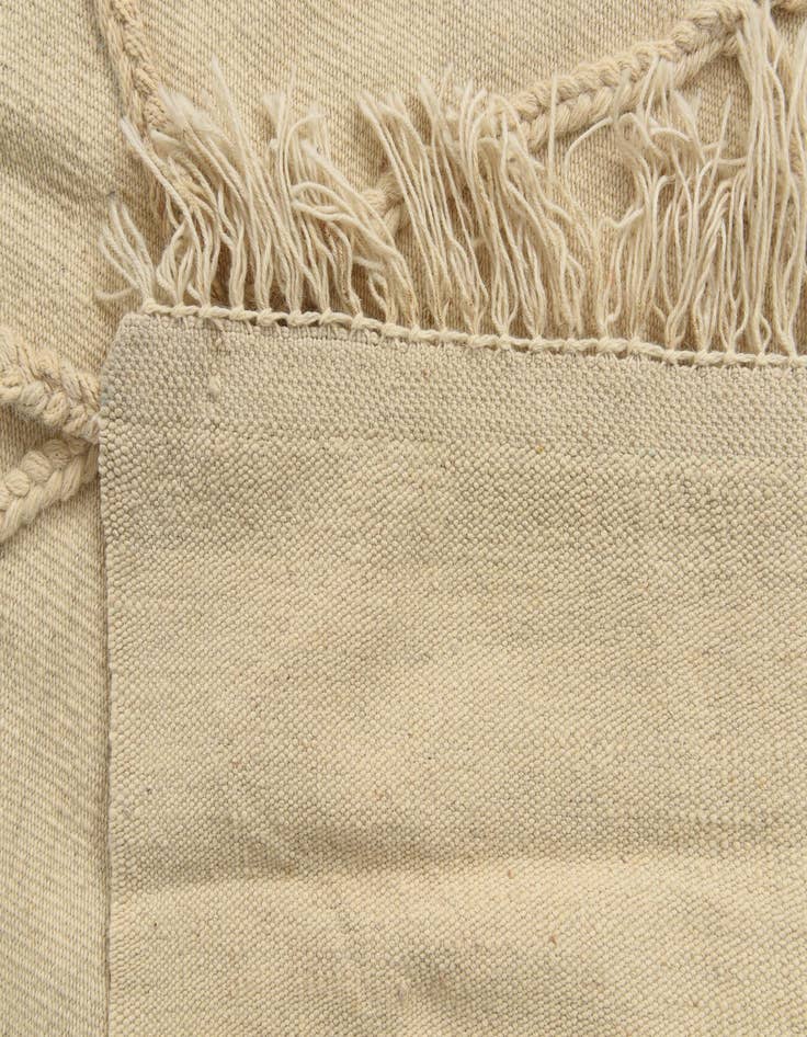 Detail image of  3' 6 x 5' 2  Hand Woven Moroccan Wool Rug