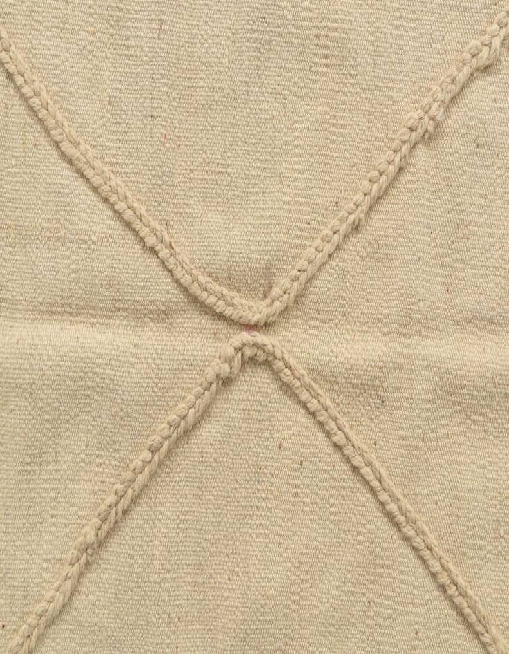 Detail image of  3' 4 x 5'  Hand Woven Moroccan Wool Rug