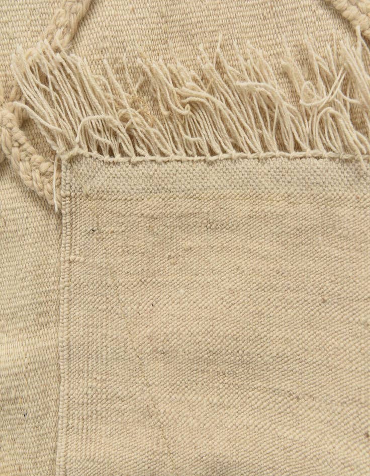 Detail image of  3' 4 x 5'  Hand Woven Moroccan Wool Rug